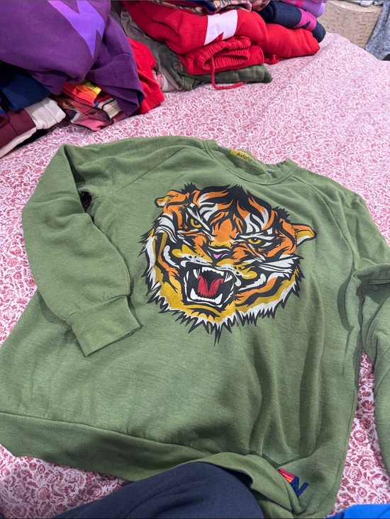 Aviator Nation Sweaters - Aviator nation green tiger crewneck